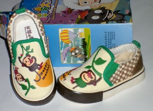 Chaussures de tennis enfants en toile pour printemps - semelle caoutchouc Ref 1025997