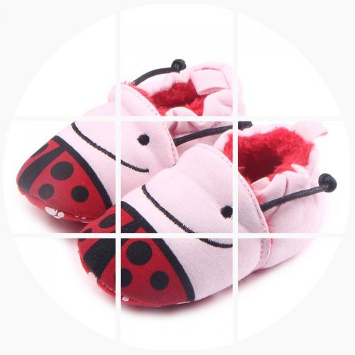 Chaussures de tennis enfants en tissu pour hiver - semelle PU Ref 1026343