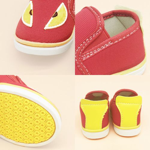 Chaussures de tennis enfants en toile pour printemps - semelle caoutchouc antidérapant Ref 1026545