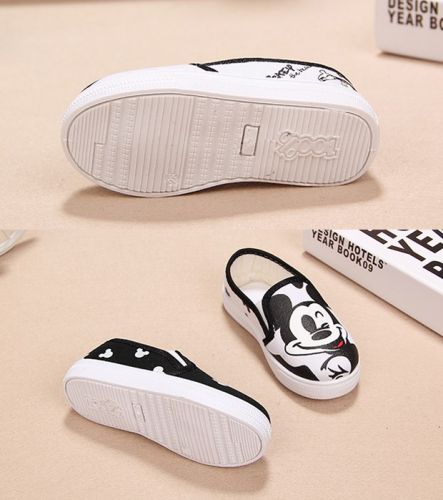 Chaussures de tennis enfants en toile pour printemps - semelle caoutchouc naturel Ref 1026708