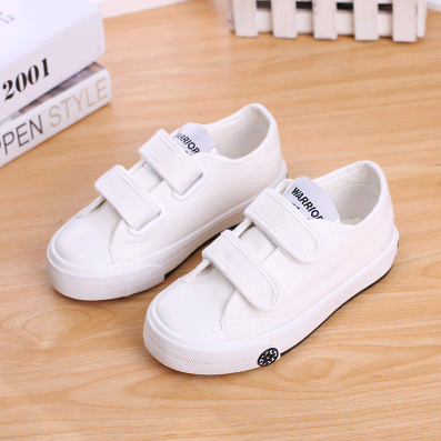 Chaussures de tennis enfants en toile WARRIOR pour Toute saison - semelle caoutchouc naturel Ref 1027602