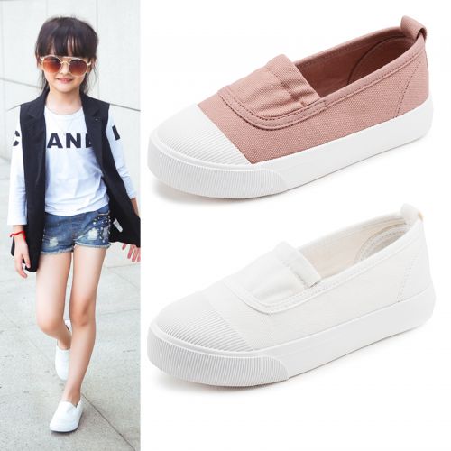 Chaussures de tennis enfants en toile pour Toute saison - semelle caoutchouc Ref 1028097