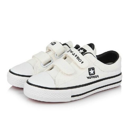 Chaussures de tennis enfants en toile pour Toute saison - Ref 1028213