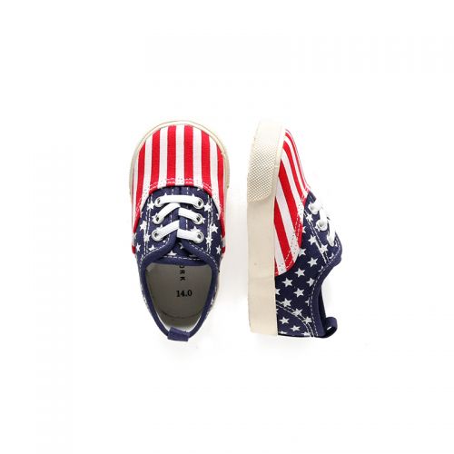 Chaussures de tennis enfants en toile YIQIBAOBEI pour printemps - semelle caoutchouc naturel Ref 1028454