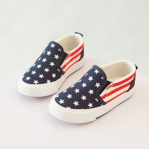 Chaussures de tennis enfants en toile pour Toute saison - semelle plastique Ref 1029010