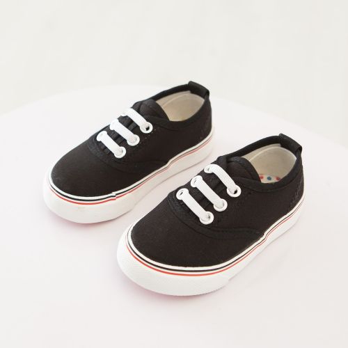 Chaussures de tennis enfants en toile pour printemps - semelle caoutchouc Ref 1029027