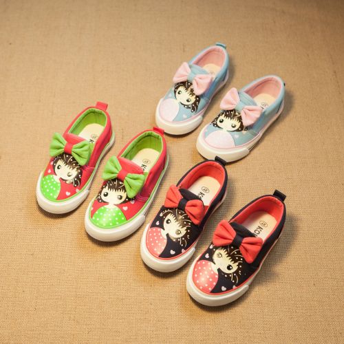 Chaussures de tennis enfants pour printemps - semelle caoutchouc Ref 1029548
