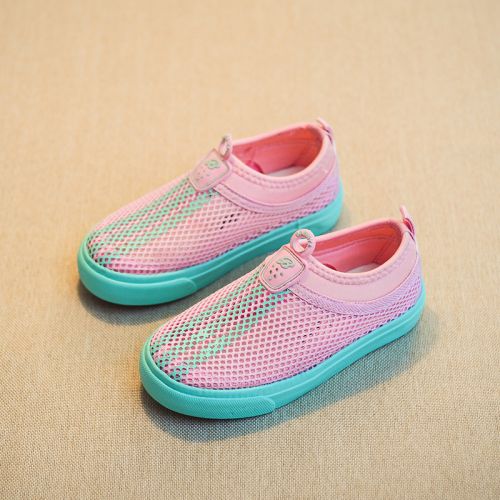 Chaussures de tennis enfants creux pour été - semelle caoutchouc Ref 1029849