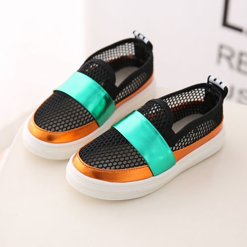Chaussures de tennis enfants creux pour été - semelle caoutchouc Ref 1030391