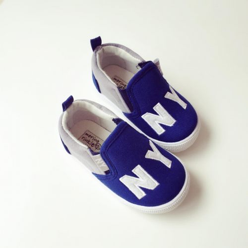 Chaussures de tennis enfants en toile pour printemps - semelle caoutchouc Wear Ref 1030536
