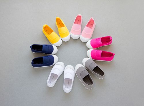 Chaussures de tennis enfants en toile MISSLIUKIDS pour printemps - Ref 1030586