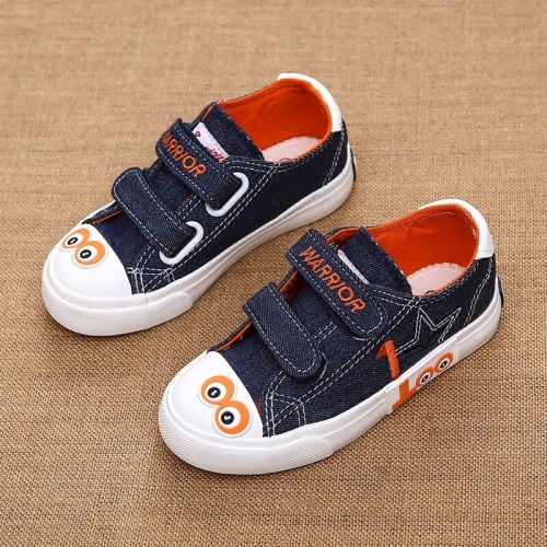 Chaussures de tennis enfants en toile WARRIOR pour printemps - semelle caoutchouc Wear Ref 1030700