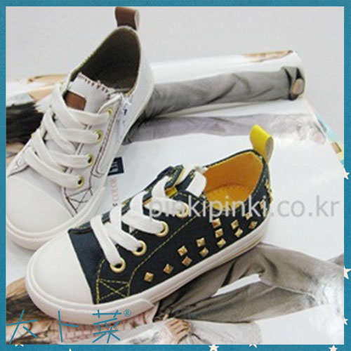 Chaussures de tennis enfants / s métal pour printemps - semelle caoutchouc Ref 1030818