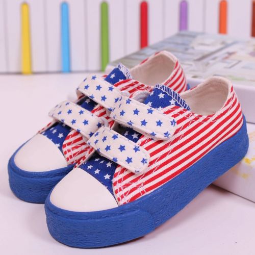 Chaussures de tennis enfants en toile WARRIOR pour printemps - semelle caoutchouc Ref 1030958
