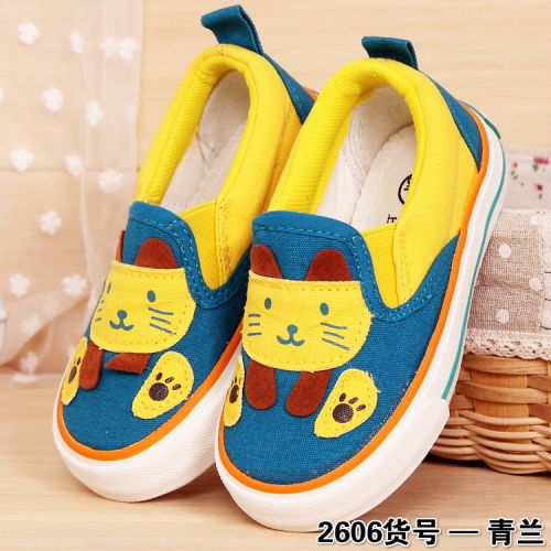 Chaussures de tennis enfants en toile WARRIOR pour printemps - semelle caoutchouc Ref 1031254