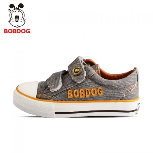 Chaussures de tennis enfants en toile BOBDOG HOUSE pour printemps - semelle caoutchouc Ref 1031374