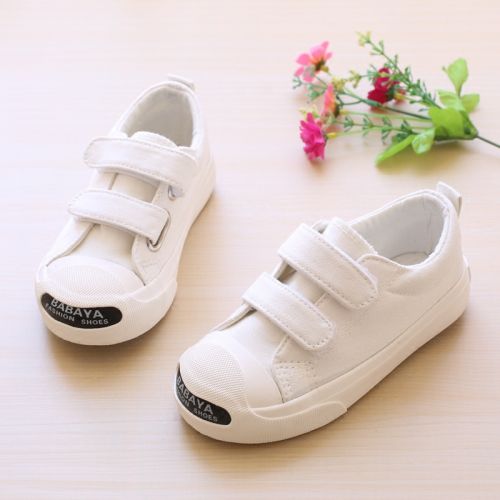 Chaussures de tennis enfants en toile pour printemps - semelle caoutchouc naturel Ref 1032170