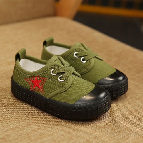 Chaussures de tennis enfants en toile SAMISOBO pour Toute saison - semelle caoutchouc antidérapant Ref 10333