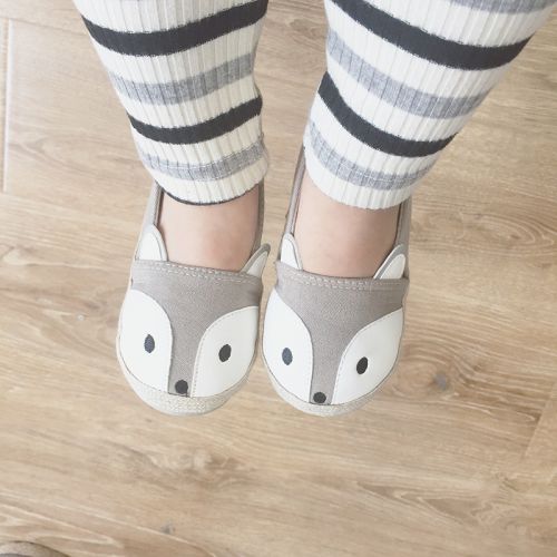 Chaussures de tennis enfants en toile pour printemps - semelle plastique Ref 1033659