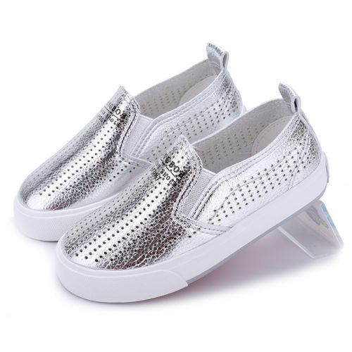 Chaussures de tennis enfants / s SPONGEBOB SQUAREPANTS creux pour été - semelle caoutchouc Ref 1033742