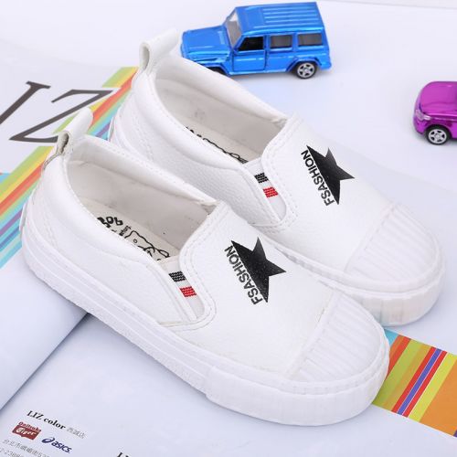 Chaussures de tennis enfants en similicuir SPONGEBOB SQUAREPANTS pour été - semelle caoutchouc Ref 1033908