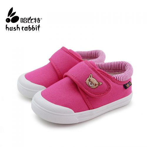 Chaussures de tennis enfants en tissu HUSH RABBIT pour printemps - semelle fond composite Ref 1034295