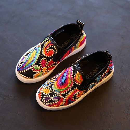 Chaussures de tennis enfants pour printemps - semelle caoutchouc Ref 1034930