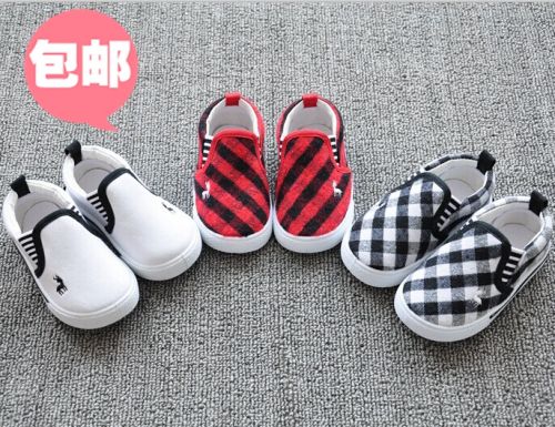 Chaussures de tennis enfants en toile pour printemps - semelle caoutchouc Ref 1035089