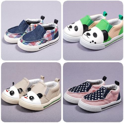 Chaussures de tennis enfants en toile pour printemps - semelle caoutchouc Ref 1035096
