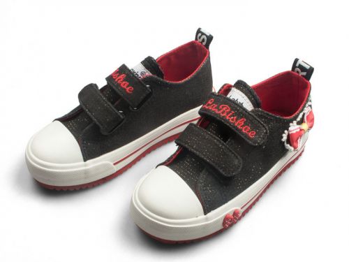 Chaussures de tennis enfants en toile pour printemps - semelle caoutchouc Wear Ref 1035191