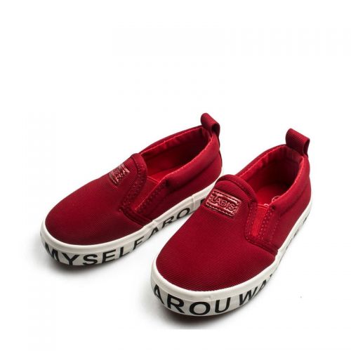 Chaussures de tennis enfants en toile pour printemps - semelle caoutchouc Wear Ref 1035269