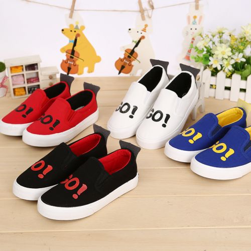 Chaussures de tennis enfants en toile WARRIOR pour printemps - semelle caoutchouc antidérapant Ref 1035376
