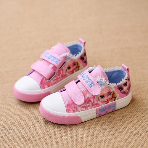 Chaussures de tennis enfants en toile AIBICI pour printemps - Ref 1035530