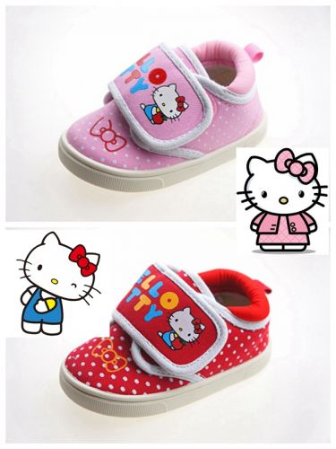 Chaussures de tennis enfants en toile pour printemps - semelle plastique Ref 987361