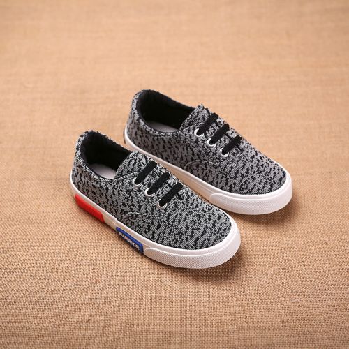 Chaussures de tennis enfants en toile WARRIOR pour printemps - semelle caoutchouc Ref 987391