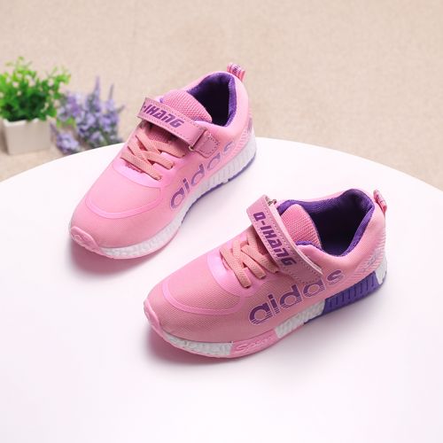 Chaussures de tennis enfants en toile pour printemps - semelle caoutchouc naturel Ref 987638