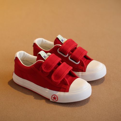 Chaussures de tennis enfants en toile pour été - semelle plastique Ref 987647