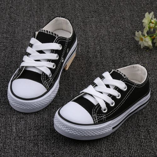 Chaussures de tennis enfants en toile pour Toute saison - semelle caoutchouc Ref 987870