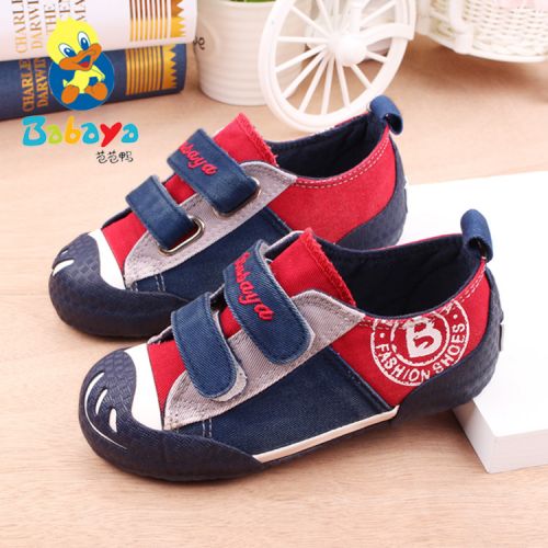 Chaussures de tennis enfants en toile pour Toute saison - Ref 987909