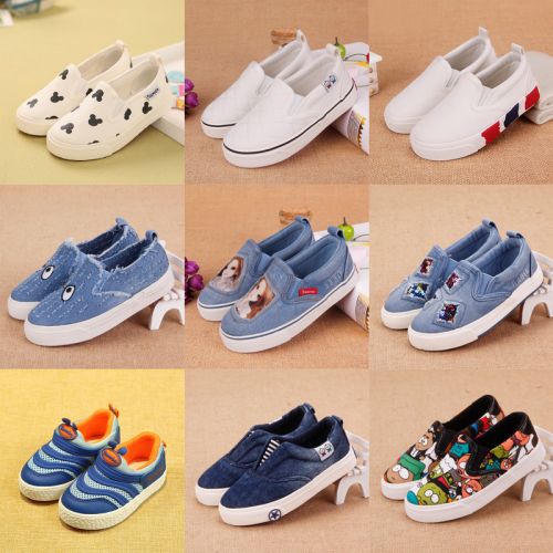 Chaussures de tennis enfants en toile SAMISOBO pour Toute saison - semelle caoutchouc Ref 988091