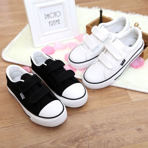Chaussures de tennis enfants en toile pour été - semelle caoutchouc Ref 988287