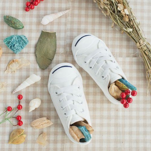 Chaussures de tennis enfants en toile JIILU pour printemps - Ref 988409