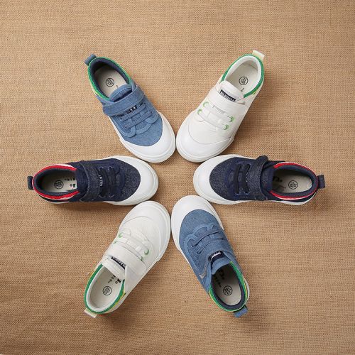 Chaussures de tennis enfants en toile WARRIOR pour printemps - semelle caoutchouc Ref 988454