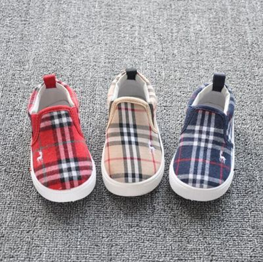 Chaussures de tennis enfants en toile pour printemps - semelle caoutchouc Ref 988643
