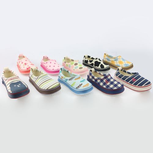Chaussures de tennis enfants en toile pour Toute saison - semelle caoutchouc Ref 988647