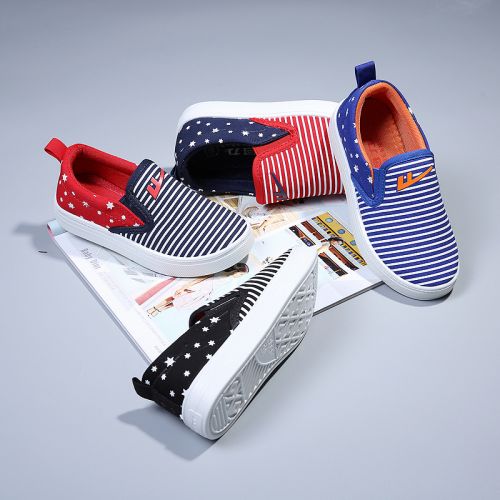 Chaussures de tennis enfants en toile WARRIOR pour printemps - semelle caoutchouc Ref 988651