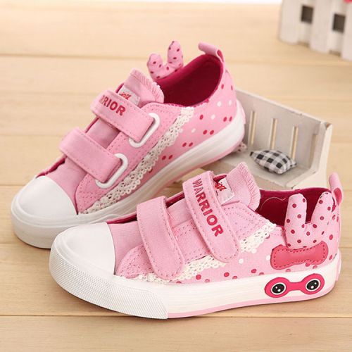 Chaussures de tennis enfants en toile WARRIOR pour printemps - semelle caoutchouc Ref 988683