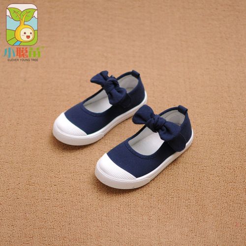 Chaussures de tennis enfants en toile BELLA NEWMAN pour printemps - semelle fond composite Ref 988690