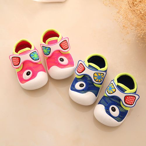 Chaussures de tennis enfants en tissu pour printemps - semelle caoutchouc antidérapant Ref 988719