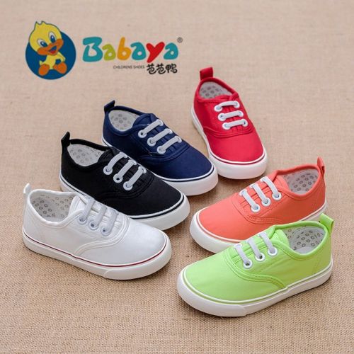 Chaussures de tennis enfants en toile pour Toute saison - semelle caoutchouc Ref 988728